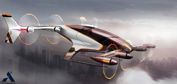 Airbus, de la ficción a la realidad: el grupo lanza un coche volador autopilotado